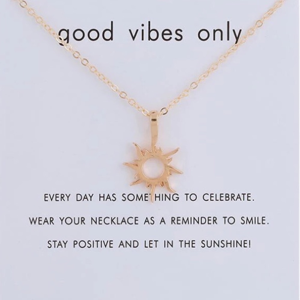 Good Vibes Only Necklace